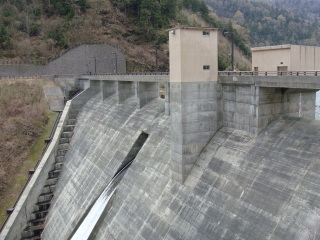 本州最北端のダム、川内ダム