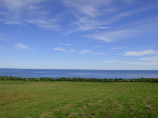 能取岬から見たオホーツク海