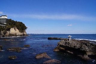 五浦海岸は関東の松島とも呼ばれる