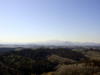 大亀山展望台からの景色