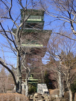 大亀山の展望タワー