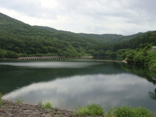 保野川ダムのダム湖