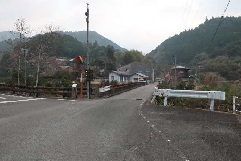馬路村村内の道路